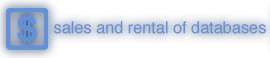 sales and rental of databases